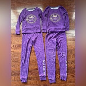 Juicy Couture Sleepwear Kids x 2 sets, size 6-6x-Purple